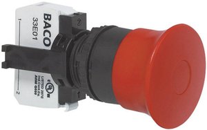 Wyłącznik awaryjny BACO L22DD01A BAL22DD01A, 1 szt.