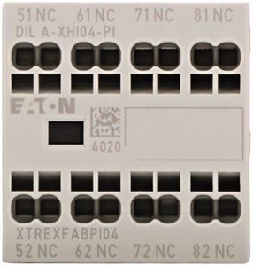 Blok przełącznika pomocnicznego Eaton DILA-XHI04-PI 199321, 4 A, 1 szt.