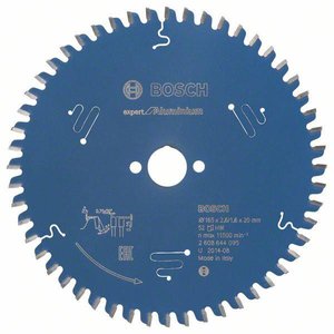 Tarcza tnąca Bosch Accessories Expert for Aluminium 165 x 20 x 1.6 mm 1 szt.