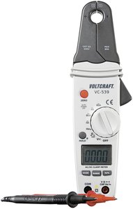 Miernik cęgowy VOLTCRAFT VC-539 CAT III 600 V Kalibracja (ISO)