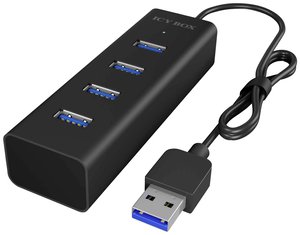 Hub USB 3.0 ICY BOX IB-HUB1409-U3   czarny
