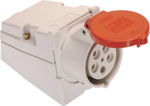 Gniazdo naścienne CEE AS Schwabe 60432 32 A 400 V
