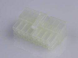 Obudowa złącza pin żeńskiego na kabel Molex MOL Power & Signal Sol. 39012160, piny: 16, 13 A, 1 szt.
