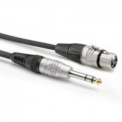 Przejściówka Sommer Cable HBP-XF6S-0900 [1x złącze męskie jack 6,3 mm (stereo) - 1x złącze żeńskie XLR 3 pin] 9.00 m