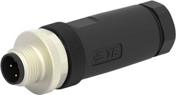 Złącze niekonfekcjonowane czujnika/aktuatora TE Connectivity T4111402041-000, piny: 4, 1 szt.