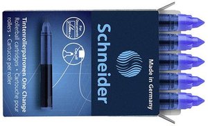 Wkład uzupełniający do pióra kulkowego Schneider One Change 0.6 mm niebieski