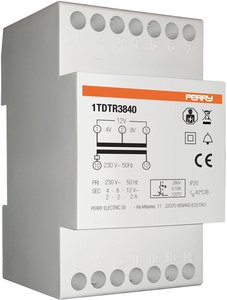 Transformator dzwonkowy Wallair 1TDTR3840, 4 V, 8 V, 12 V