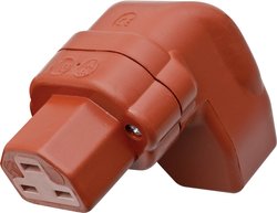 Złącze męskie IEC Kalthoff 444 444003, styki: 2 + PE, 250 V, 16 A, 1 szt.