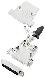 Zestaw listew żeńskich D-Sub encitech DTSL25-SJSRG-T-HDS44-K 6355-0088-13, rzędy: 3, styki: 44, 180 °, 1 szt.