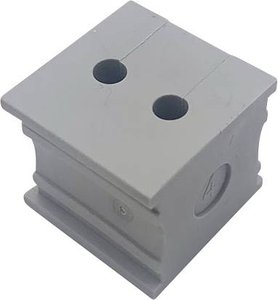 Przepust kablowy TRU COMPONENTS KT 2/4 TC-10329272, (D x S) 21 mm x 21 mm, elastomer, 1 szt.