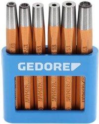 125 B - GEDORE - Nitownica i głowice pomiarowe, 6-częściowy Gedore 8773600