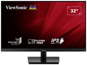 Viewsonic VA3209-2K-MHD Monitor  EEK F (A - G) 80 cm (31.5 cal) 2560 x 1440 px 16:9 4 ms HDMI, DisplayPort, audio, stereo (jack 3,5 mm)