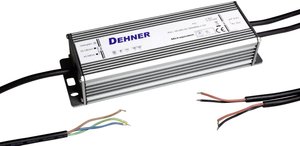 Dehner Elektronik SNAPPY SPE200-12VLP Transformator LED  Stałonapięciowy 200 W 0 - 16.7 A 12 V/DC nie nadaje się do ściemniania, Możlowość stosowania w meblach, Zabezpieczenie przed przeciążeniem 1 szt.