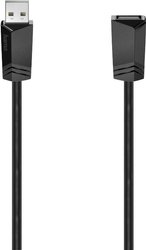 Kabel USB Hama, USB 2.0, Złącze żeńskie USB-A, Złącze męskie USB-A, 1.50 m