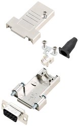 Zestaw listew żeńskich D-Sub encitech DTSL09-SJSRG-T-DMS-K 6355-0087-31, rzędy: 2, styki: 9, 180 °, 1 szt.