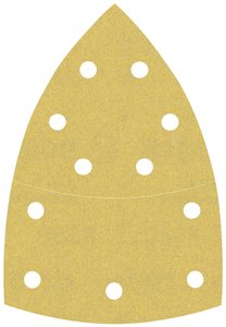 Papier ścierny EXPERT C470 z 11 otworami do szlifierek uniwersalnych, 102 x 62 mm, 93 mm, G 180, 10 sztuk. Papier ścierny do szlifierki Bosch Accessories EXPERT C470 2608900889 102 mm 10 szt.
