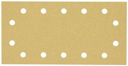 Papier ścierny EXPERT C470 z 14 otworami do szlifierki oscylacyjnej, 115 x 230 mm, G 60, 10 sztuk. Papier ścierny do szlifierki Bosch Accessories EXPERT C470 2608900861 230 mm 10 szt.