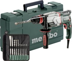 Młot udarowo-obrotowy, kujący Metabo 600697510, 800 W, 230 V, SDS-Plus, zaw. walizkę, zaw. akcesoria