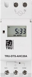 TRU COMPONENTS  Napięcie robocze: 230 V/AC TRU-DTS-AHC20A 20 A 250 V/AC z programatorem tygodniowym