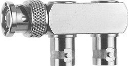 Adapter BNC Telegärtner J01005A0003 złącze męskie BNC - złącze żeńskie BNC, złącze żeńskie BNC 1 szt.