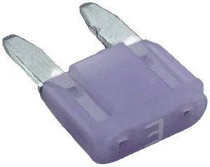 Bezpiecznik nożowy Mini Hansor ASP-M03, 58 V, 3 A, 1 szt.
