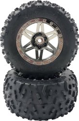 Kompletne koła ET 1:10 buggy 2 szt Koła kompletne Reely RE-6622380