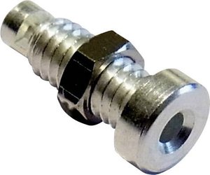 Gniazdo bananowe Schnepp BU 2100, O 2 mm, 10 A, srebrne