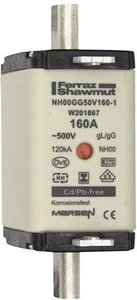 Mersen  1F769.000000  Bezpiecznik NH      Rozmiar bezpiecznika = 00    160 A    500 V  1 szt.