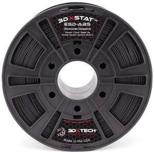 Filament do drukarek 3D ABS 3D Xtech ABS2030750BK0, Średnica filamentu: 2.85 mm, 750 g, czarny