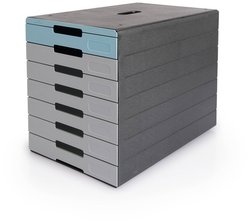 Szafka z szufladami Durable 776306 antracytowy DIN A4, DIN C4 Ilość szuflad: 7