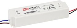 Mean Well LPV-35-5 Transformator LED  Stałonapięciowy 25 W 0 - 5 A 5 V/DC nie nadaje się do ściemniania, Zabezpieczenie przed przeciążeniem 1 szt.