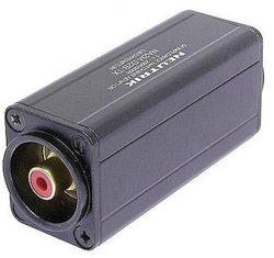 Adapter XLR NA2M-D2B-TX złącze męskie XLR - złącze żeńskie RCA/cinch Neutrik NA2M-D2B-TX 1 szt.