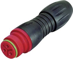 Miniaturowe złącze okrągłe kablowe żeńskie Binder 99-9114-50-05, 5 A, 5-Pin