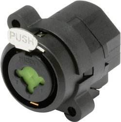 Adapter XLR HI-XJEF6S złącze żeńskie XLR - złącze męskie jack 6,3 mm Stereo Hicon HI-XJEF6S 1 szt.