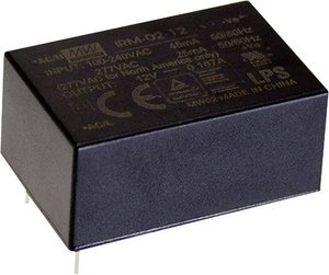 Zasilacz AC/DC Mean Well IRM-02-3.3S 3.3 V/DC 600 mA 2 W