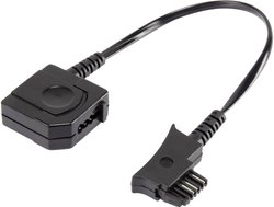 Adapter telefoniczny złącze męskie TSS/gniazdo TAE Basetech [1x złącze męskie TSS - 1x złącze żeńskie TAE-N/F] 10.00 cm czarny