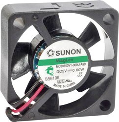 Wentylator osiowy Sunon MF30100V21000UA99, 5 V/DC, 7.98 m³/h, (D x S x W) 30 x 30 x 10 mm