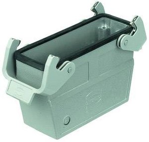 Obudowa złącza żeńskiego przemysłowego Harting 19 30 024 0737, odlew aluminium, 1 szt.