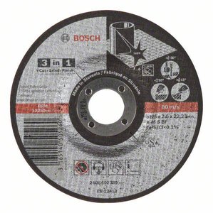 Tarcza tnąca wygięta Bosch Accessories  2608602389 125 mm 1 szt.