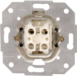 Przełącznik seryjny Płytka przycisku Kopp HK05, HK 07 503500003, aluminiowy