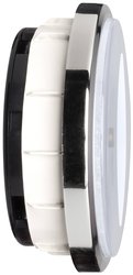 TFA Dostmann 60.3543.02 Sterowany radiowo Zegar radiowy 90 mm x 36 mm chrom (błyszczący) Do instalacji