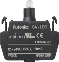 TRU COMPONENTS Typ pojedynczy blok LED / 12 V, 24 V / zielony TRU COMPONENTS SA-LDG Element LED zielony 12 V, 24 V 1 szt.