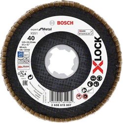 Tarcza lamelkowa Bosch Accessories X551 2608619807 Średnica 115 mm 1 szt.