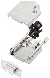 Zestaw listew żeńskich D-Sub encitech DTZK09-DBS-W-K 6355-8002-11, rzędy: 2, styki: 9, 180 °, 1 szt.