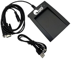 Czytnik wielofunkcyjny, czytnik biurkowy dla NFC i Rfid Czytnik kart chip QUIO QU-6050-HF 1 szt.