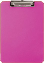 Maul  Podkładka do pisania z klipsem 2340621 różowy (przeźroczysty) (S x W x G) 226 x 318 x 15 mm