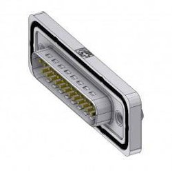 Złącze męskie D-Sub Deltron Connectors DTSWM25PZ/2M85UN, rzędy: 2, styki: 25, 180 °, 1 szt.