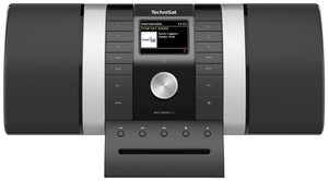 Radio internetowe z odtwarzaczem CD TechniSat MULTYRADIO 4.0 Internet, DAB+, UKW funkcja ładowania akumulatora, z pilotem, obsługa Spotify, funkcja budzika czarny, srebrny