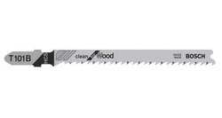 Brzeszczot do wyrzynarki T 101 B, Clean for Wood, zestaw 5 szt. Bosch Accessories 2608630030 5 szt.