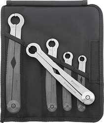 Zestaw kluczy pierścieniowych z grzechotką Stahlwille 240/5 96411005 10 - 19 mm  5 szt.